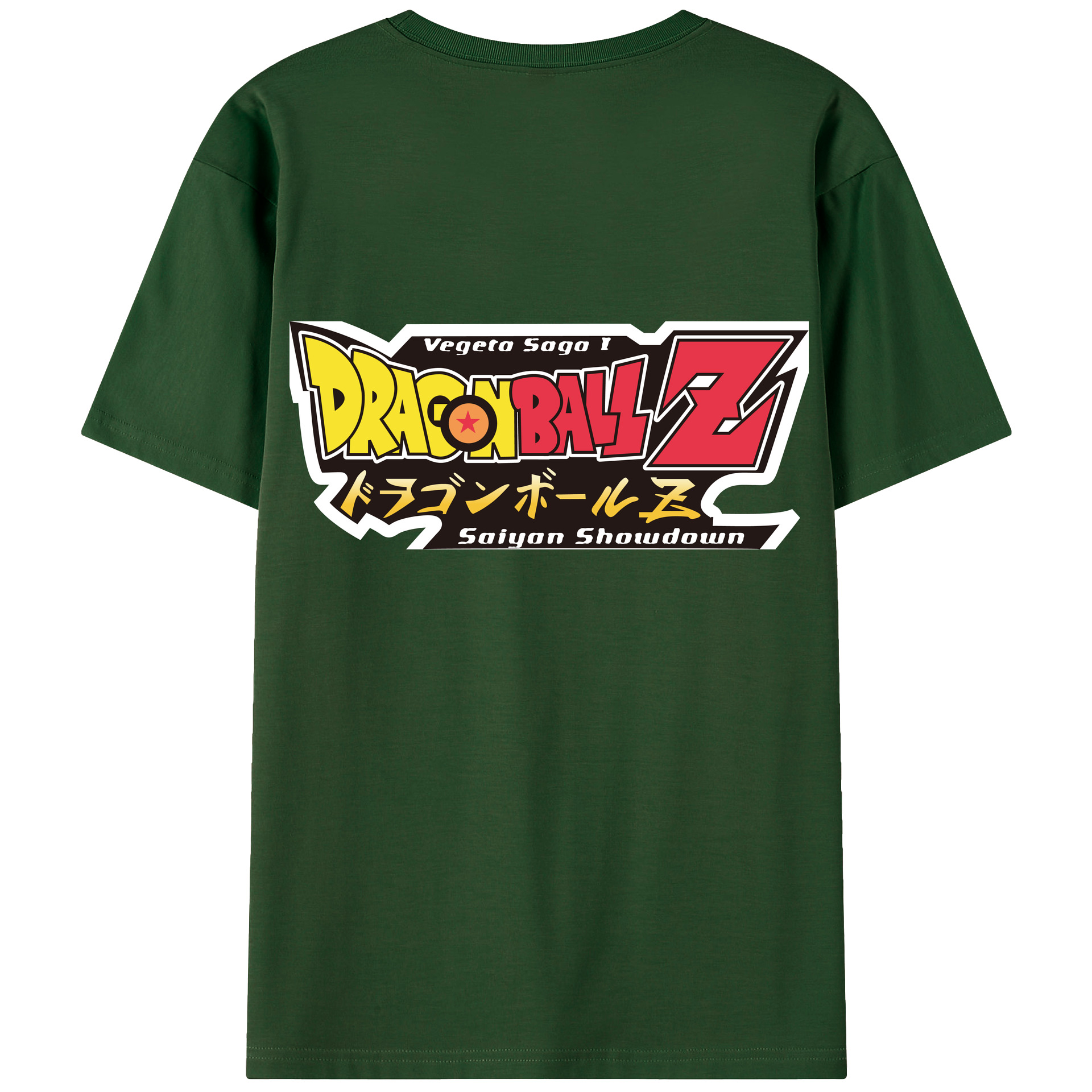 （画像用） ドラゴンボール DRAGON BALL 綿100％半袖Tシャツ（背面プリント）